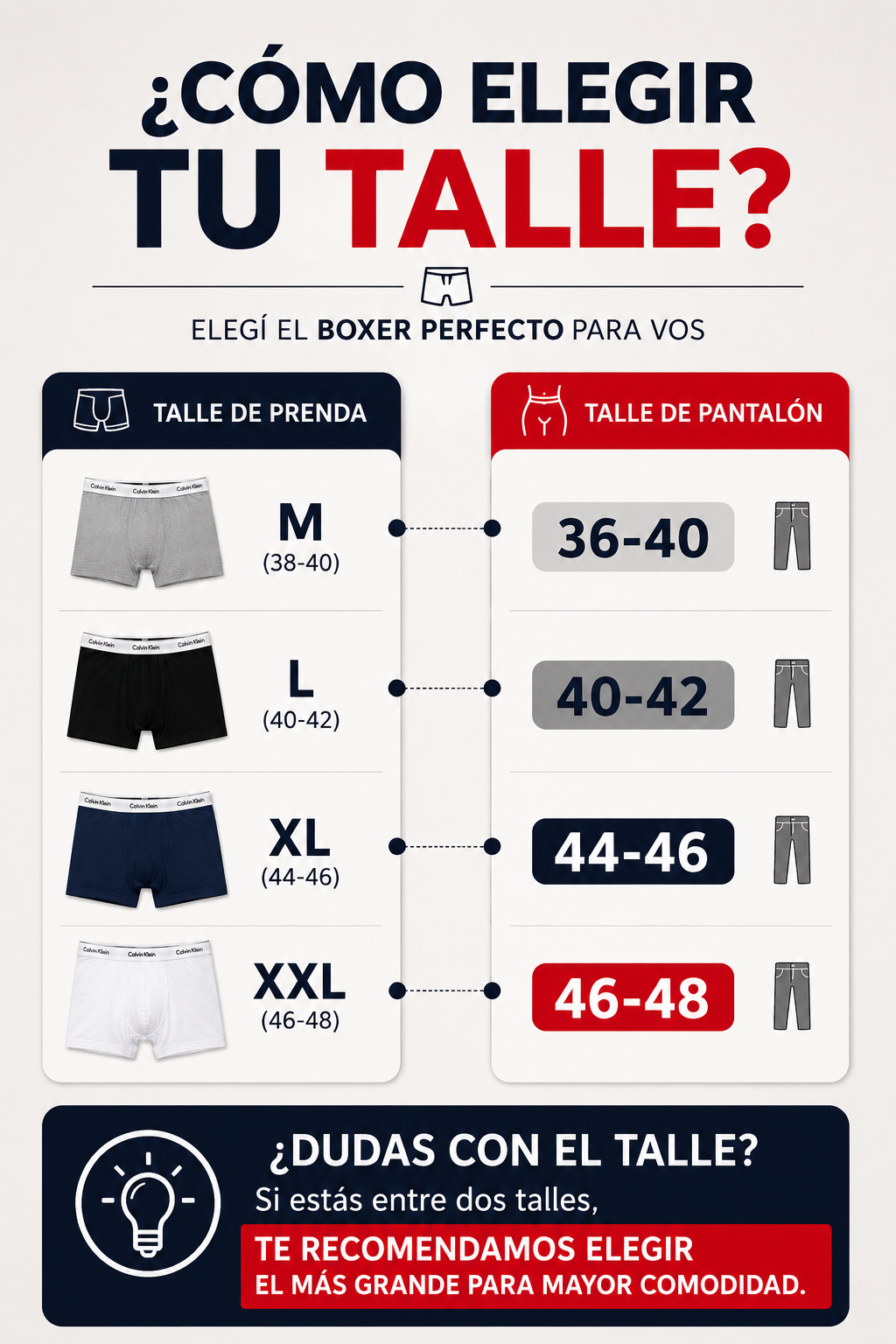Pack X4 Boxers Tommy Hilfiger + Calvin Klein